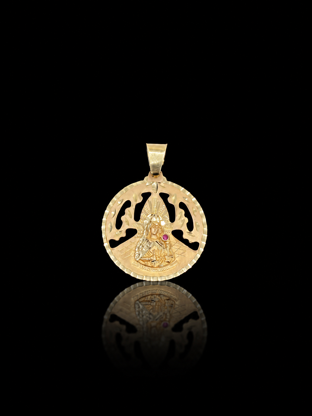 Gold 10k Charm St. Barbara