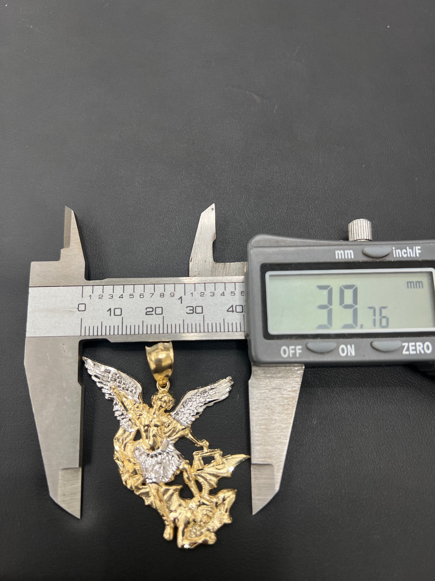 Gold 10k St. Michael Pendant