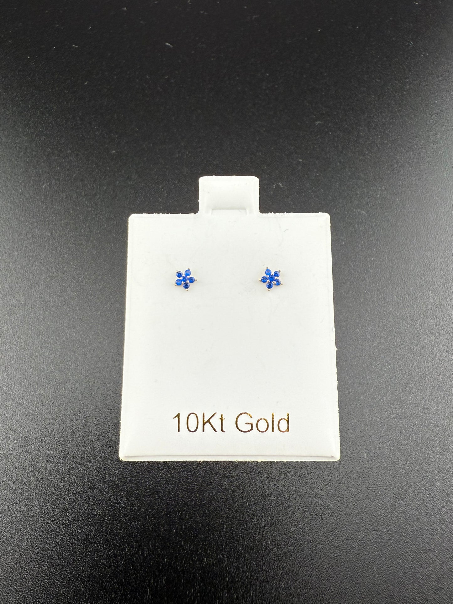 Gold 10k Screw-back earrings Cz