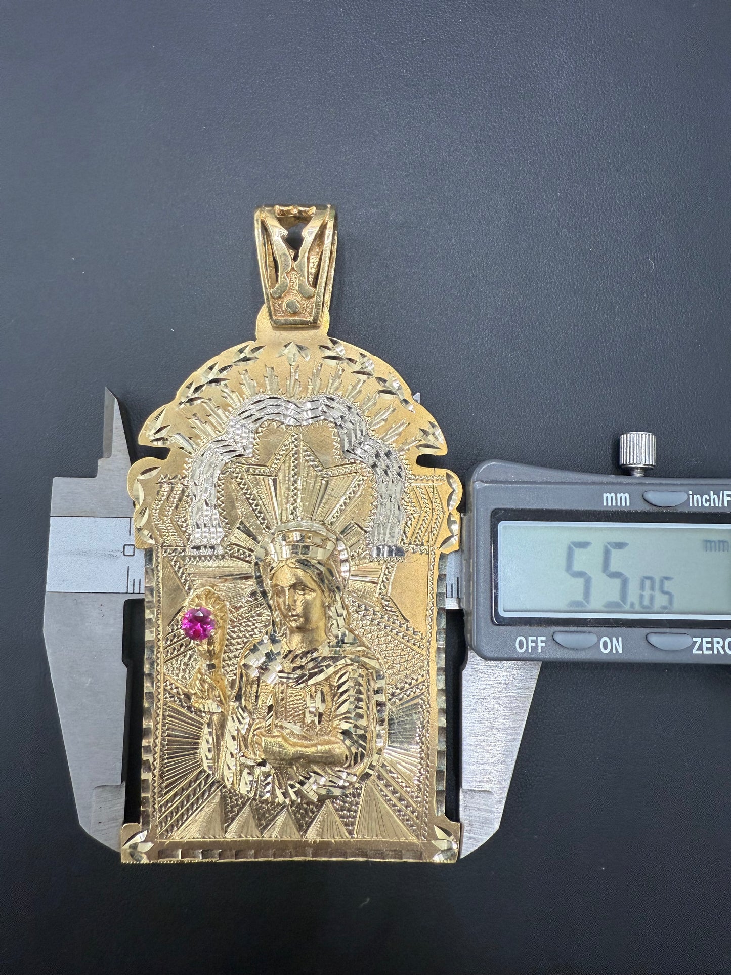 Solid Gold 10k St. Barbara