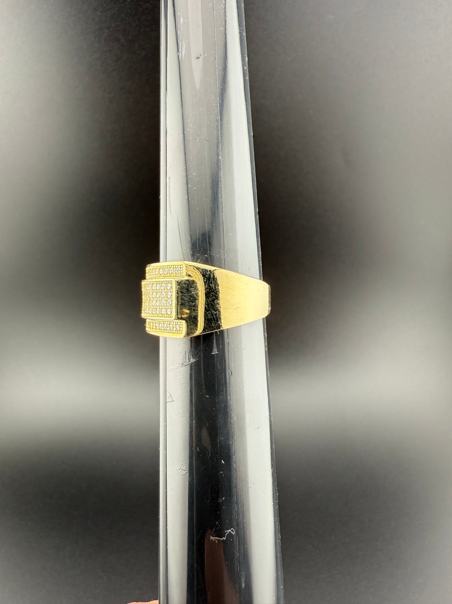 Gold 10k Ring Cz