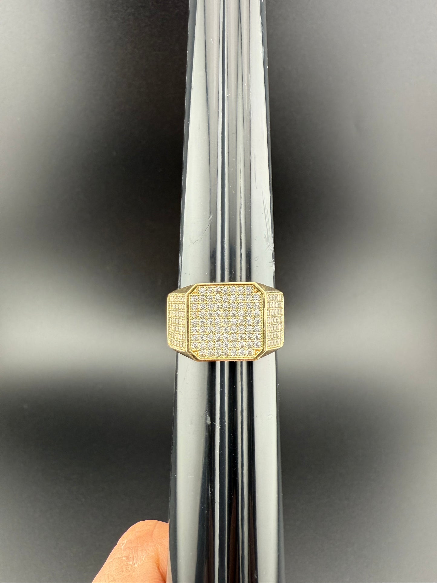 Gold 10k Ring Cz
