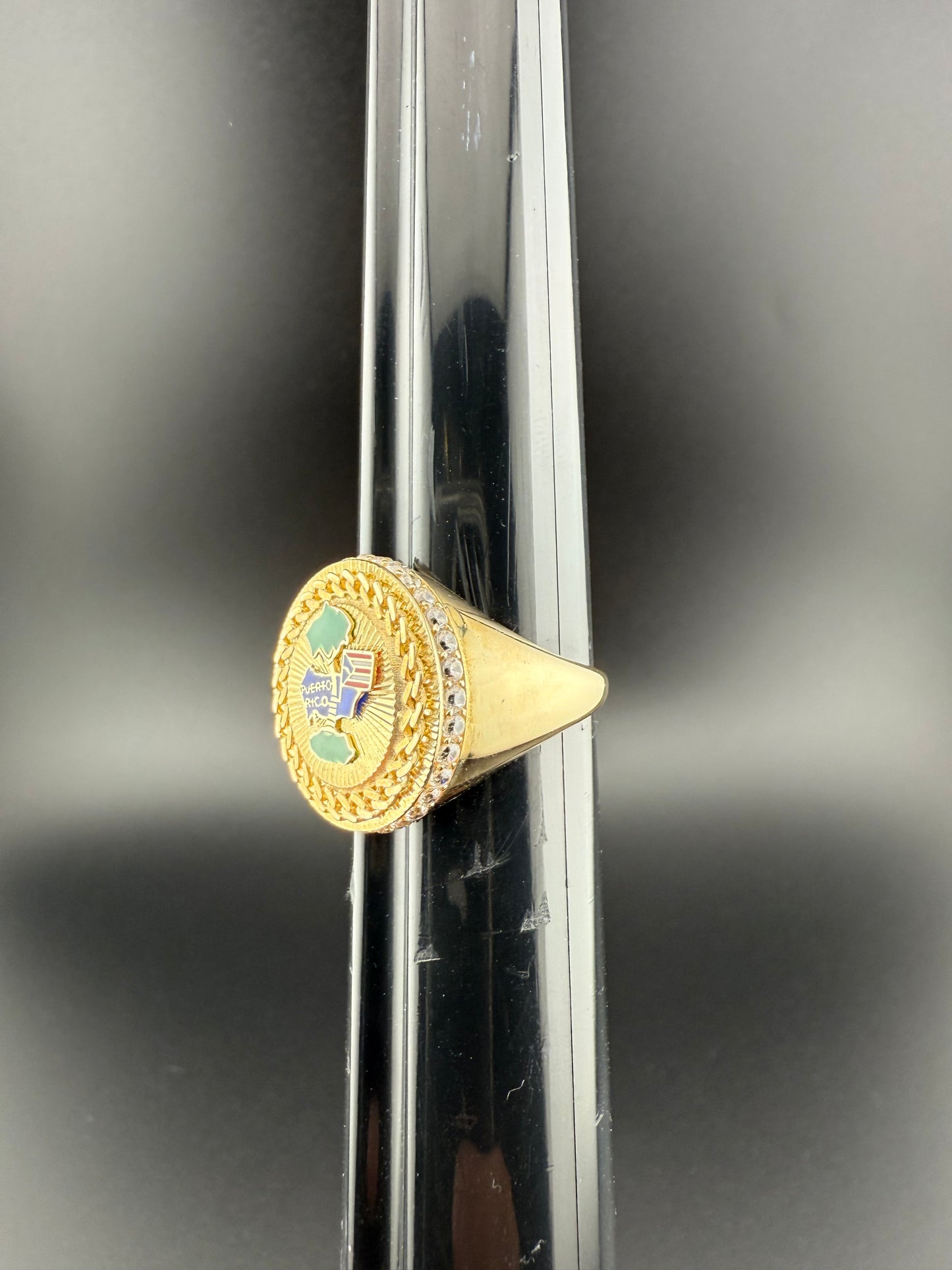 Gold 10k PR ring Cz