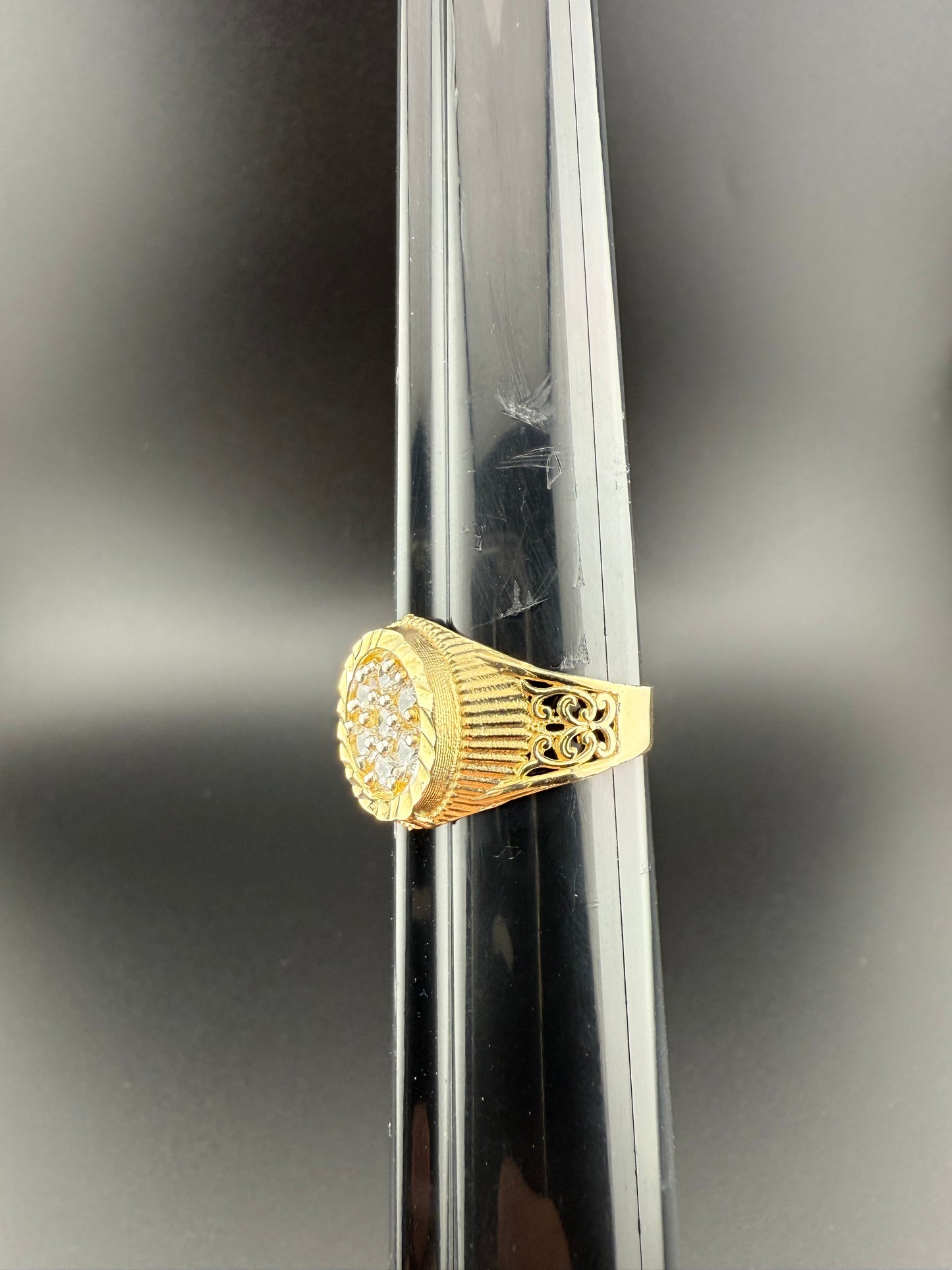 Gold 10k Ring Cz