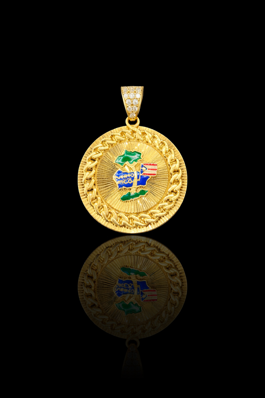Gold 10k PR pendant