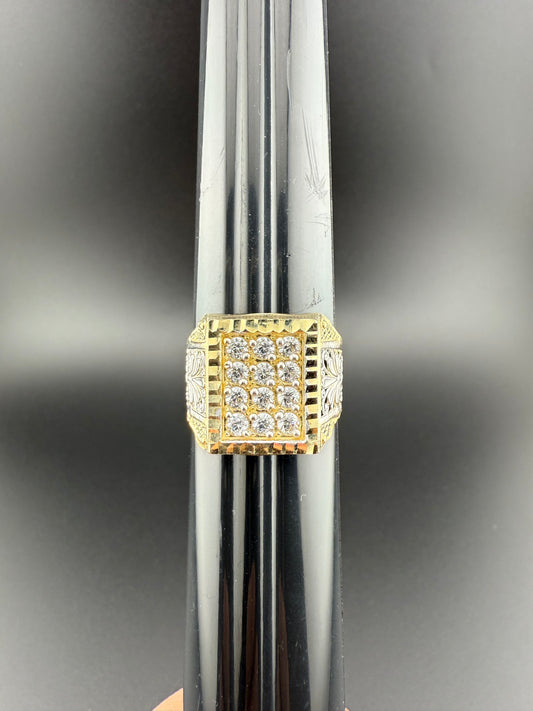 Gold 10k Ring Cz