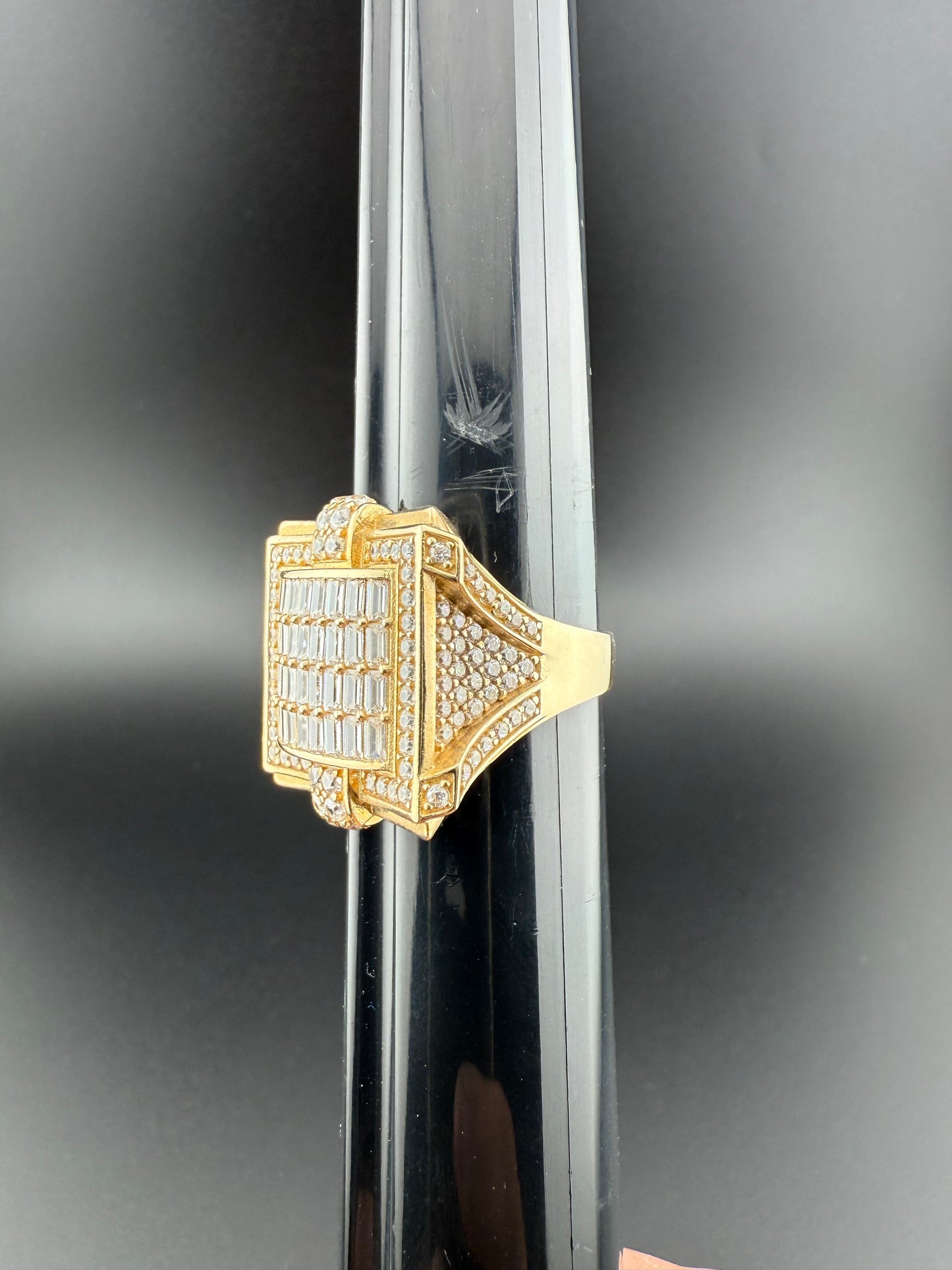 Gold 10k Ring Cz