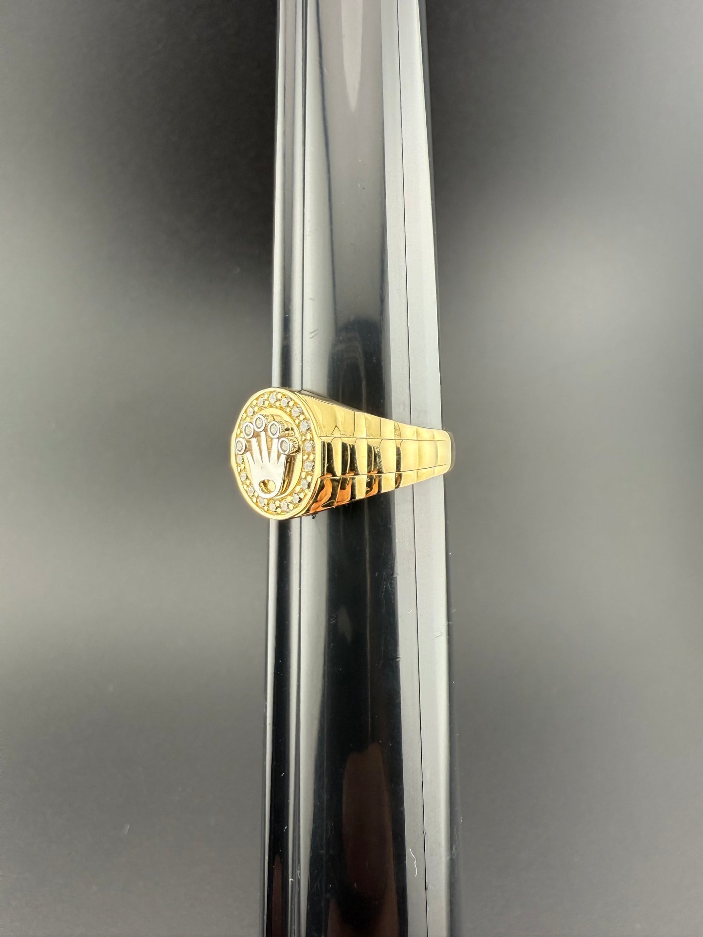 Gold 10k Fancy Mens Ring