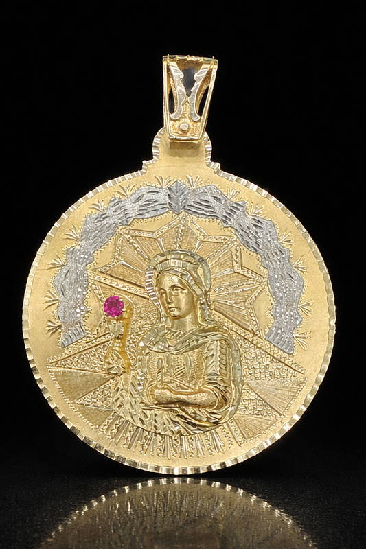 Solid Gold 10k St.Barbara