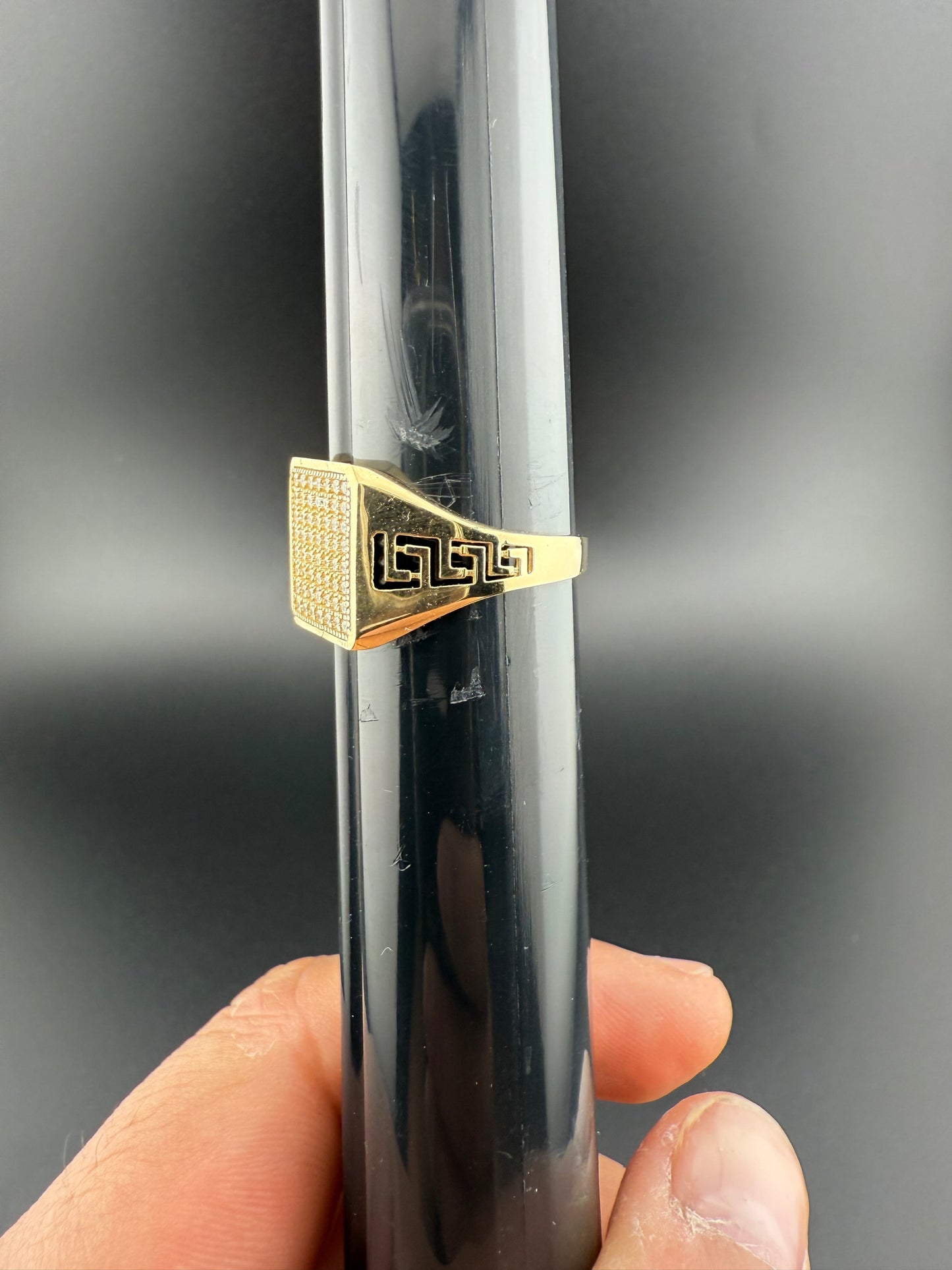 Gold 10k Ring Cz