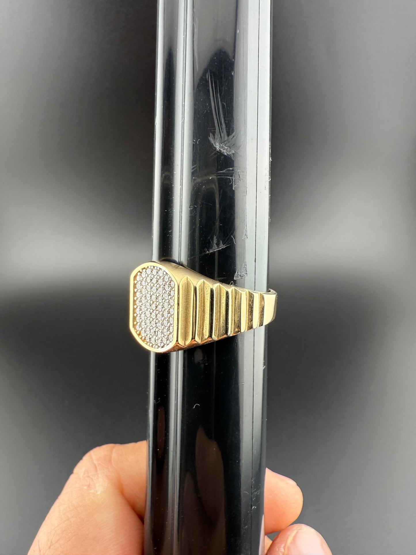 Gold 10k Ring Cz