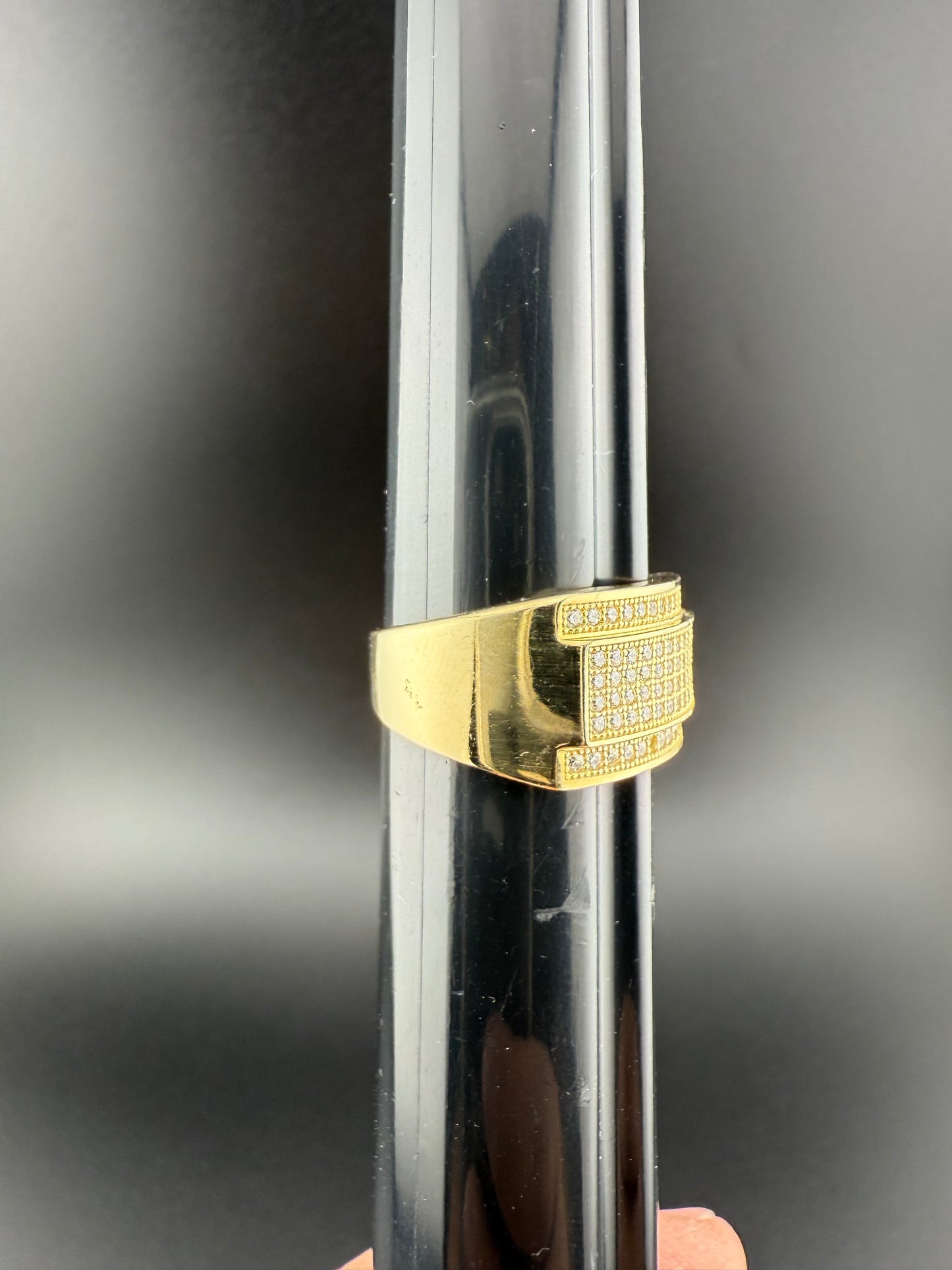 Gold 10k Ring Cz