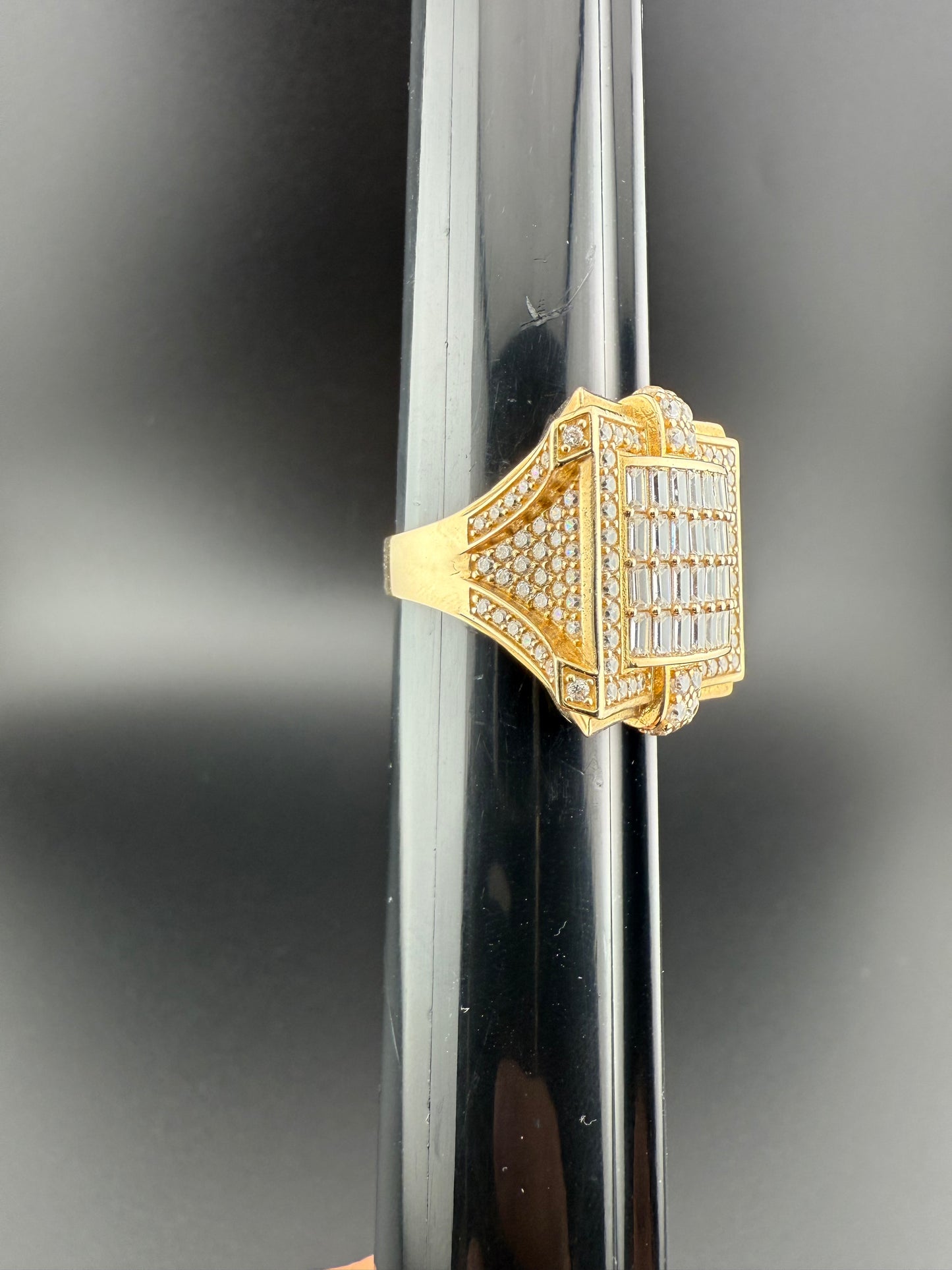 Gold 10k Ring Cz