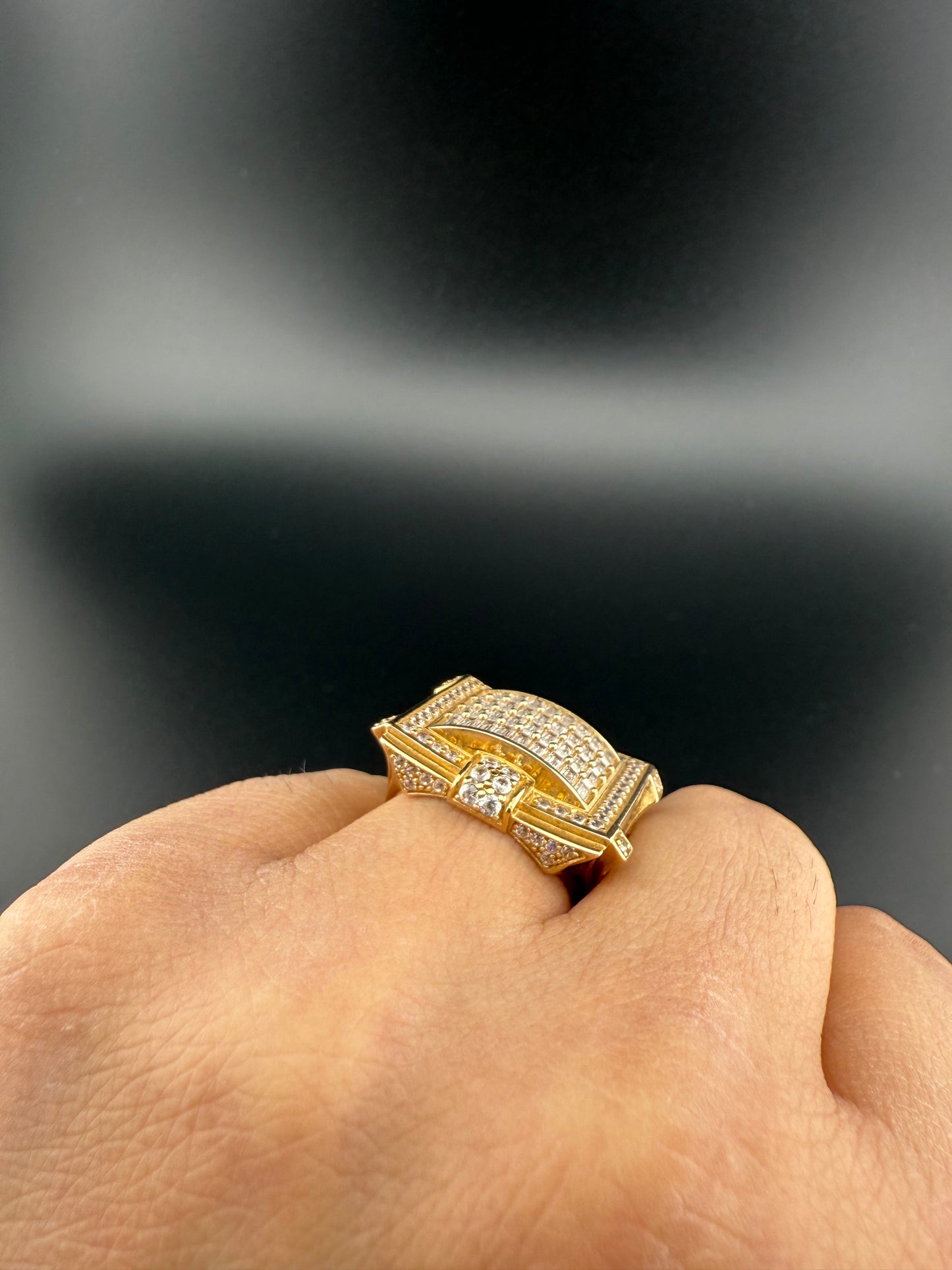 Gold 10k Ring Cz