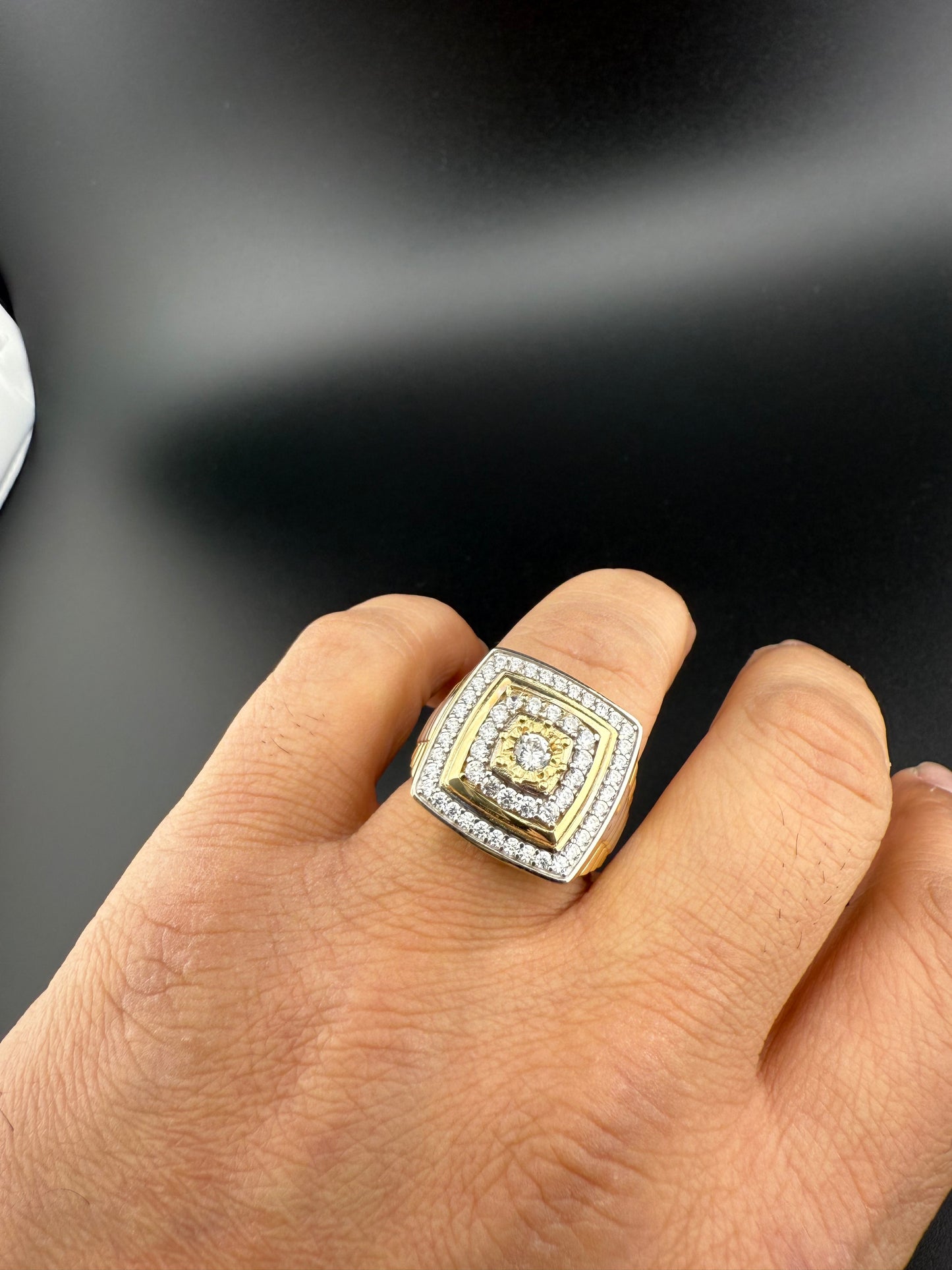 Gold 10k Ring Cz
