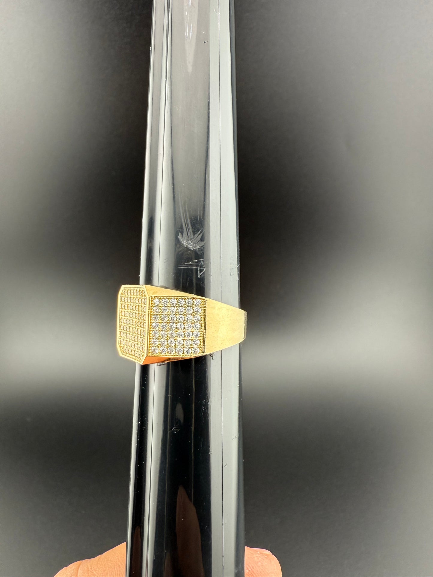 Gold 10k Ring Cz