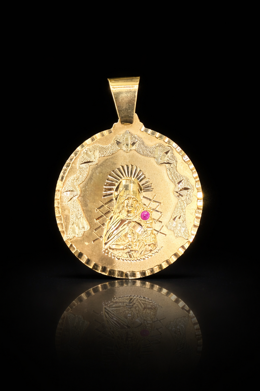 Solid Gold 10k St. Barbara
