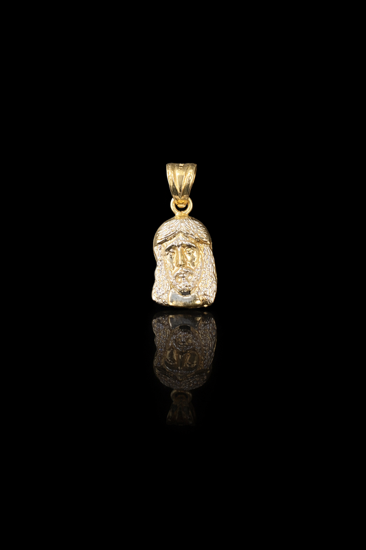Gold 10k Jesus Pendant