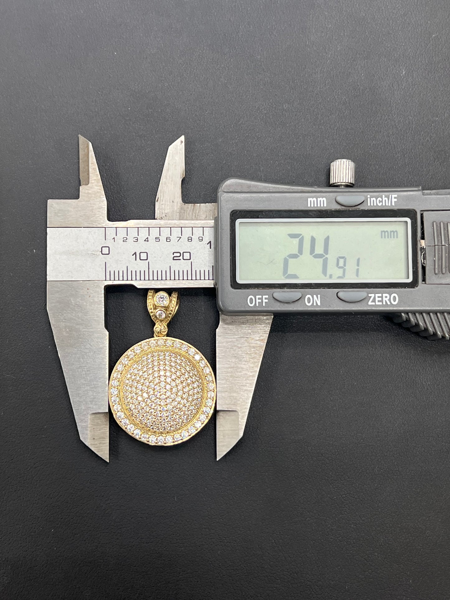 Gold 10k Cz Pendant