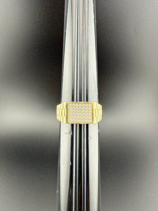 Gold 10k Ring Cz