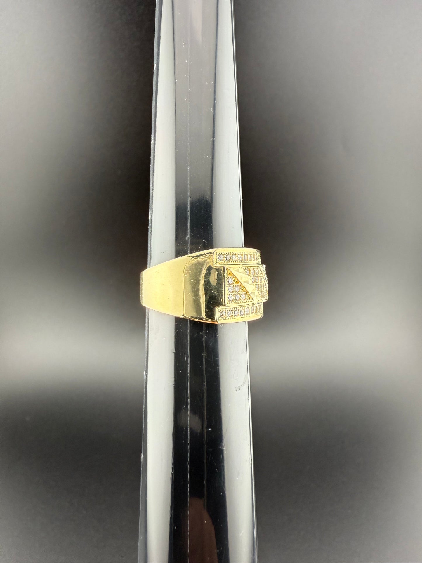 Gold 10k Ring Cz