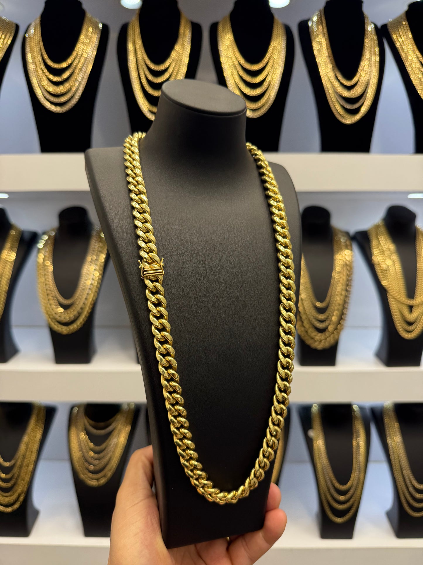 Semisolid 10k Miami Chain 11.15mm