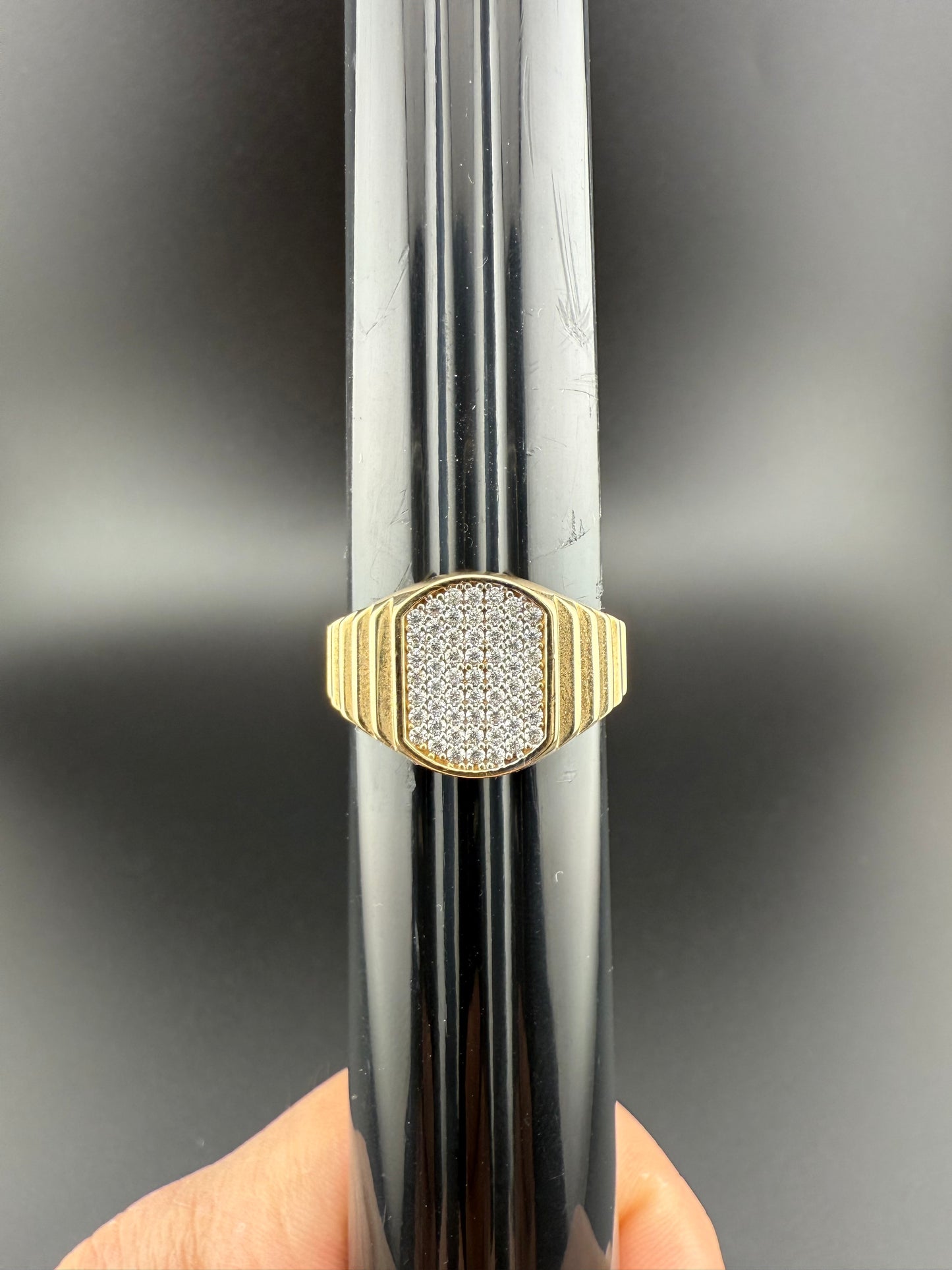 Gold 10k Ring Cz