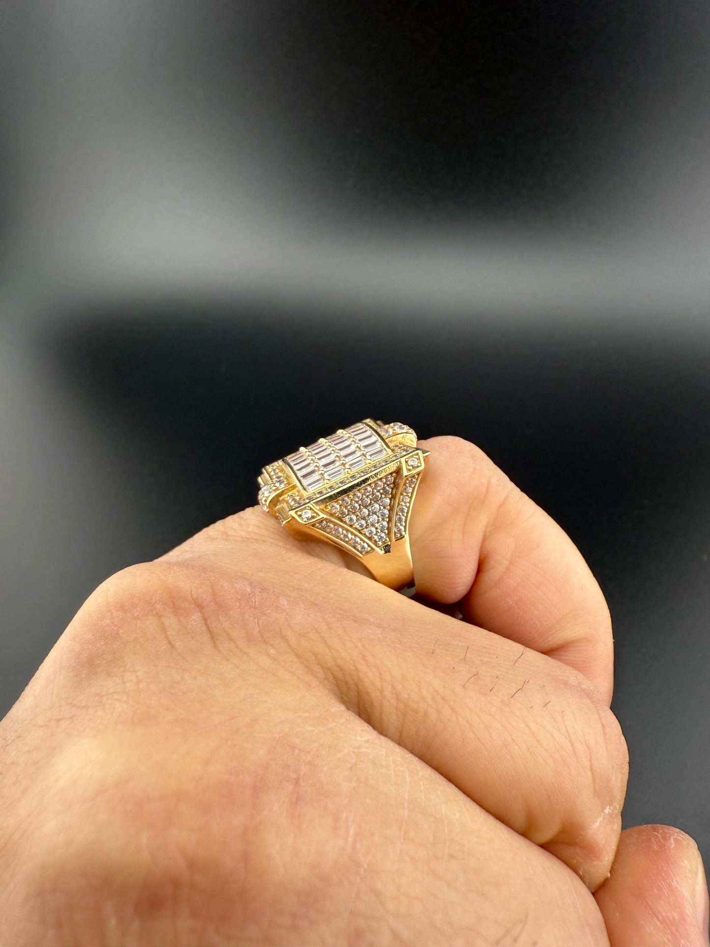 Gold 10k Ring Cz