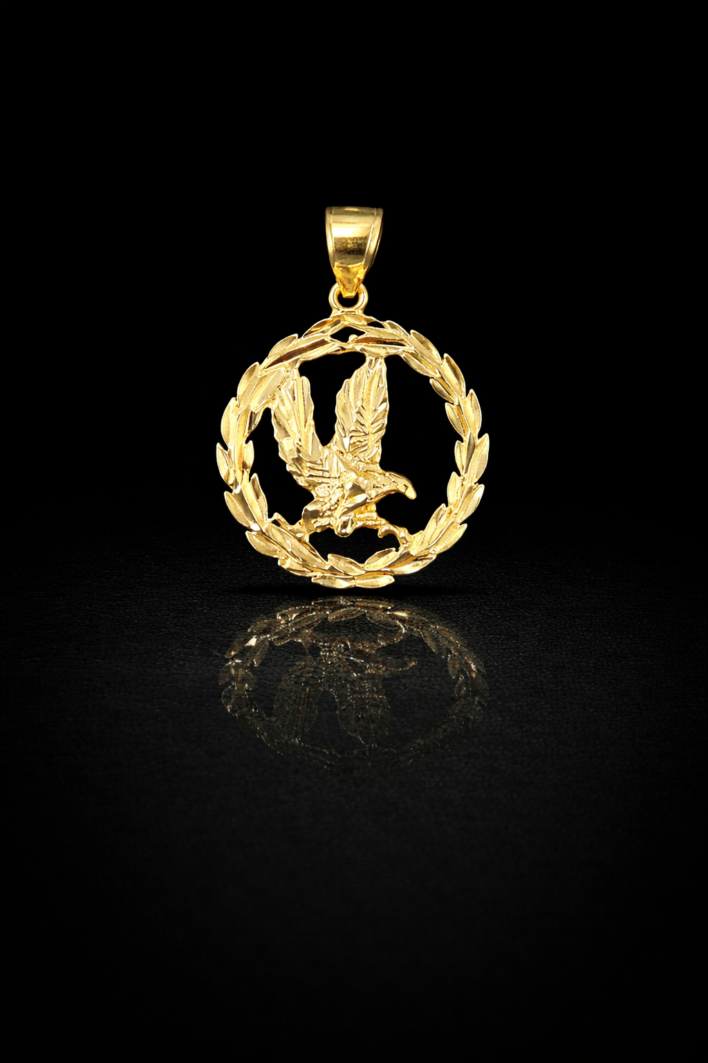 Gold 14k Eagle pendant