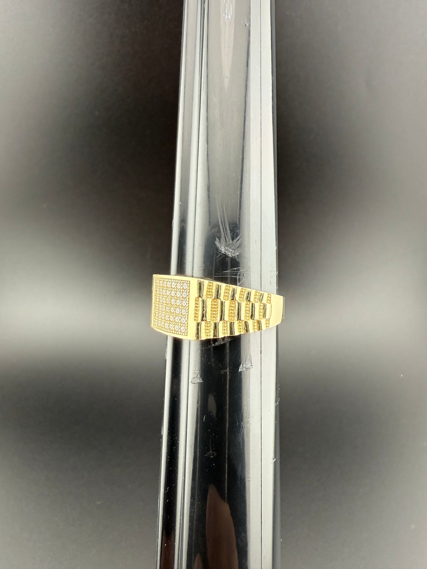 Gold 10k Ring Cz
