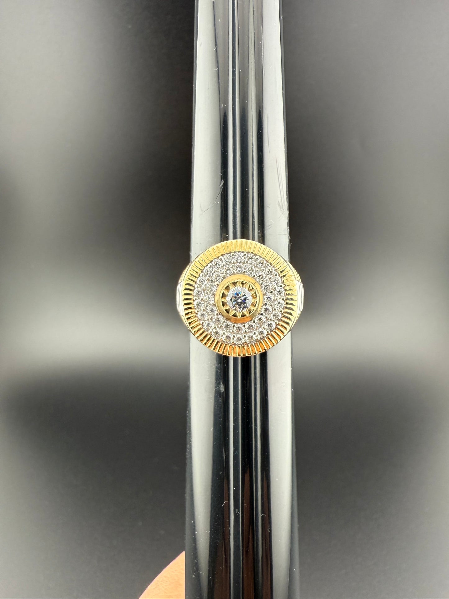 Gold 10k Ring Cz