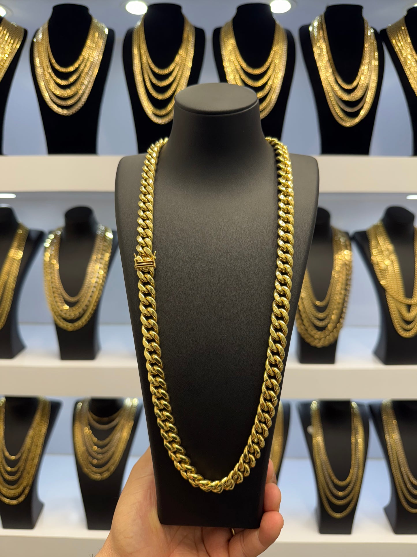 Semisolid 10k Miami Chain 11.15mm