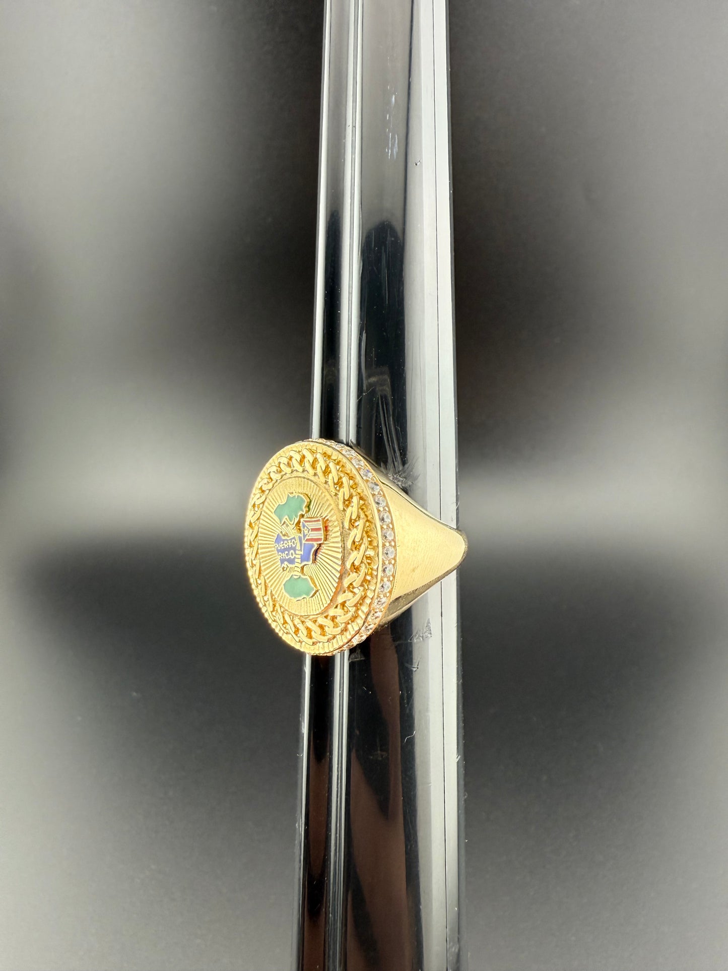 Gold 10k PR ring Cz