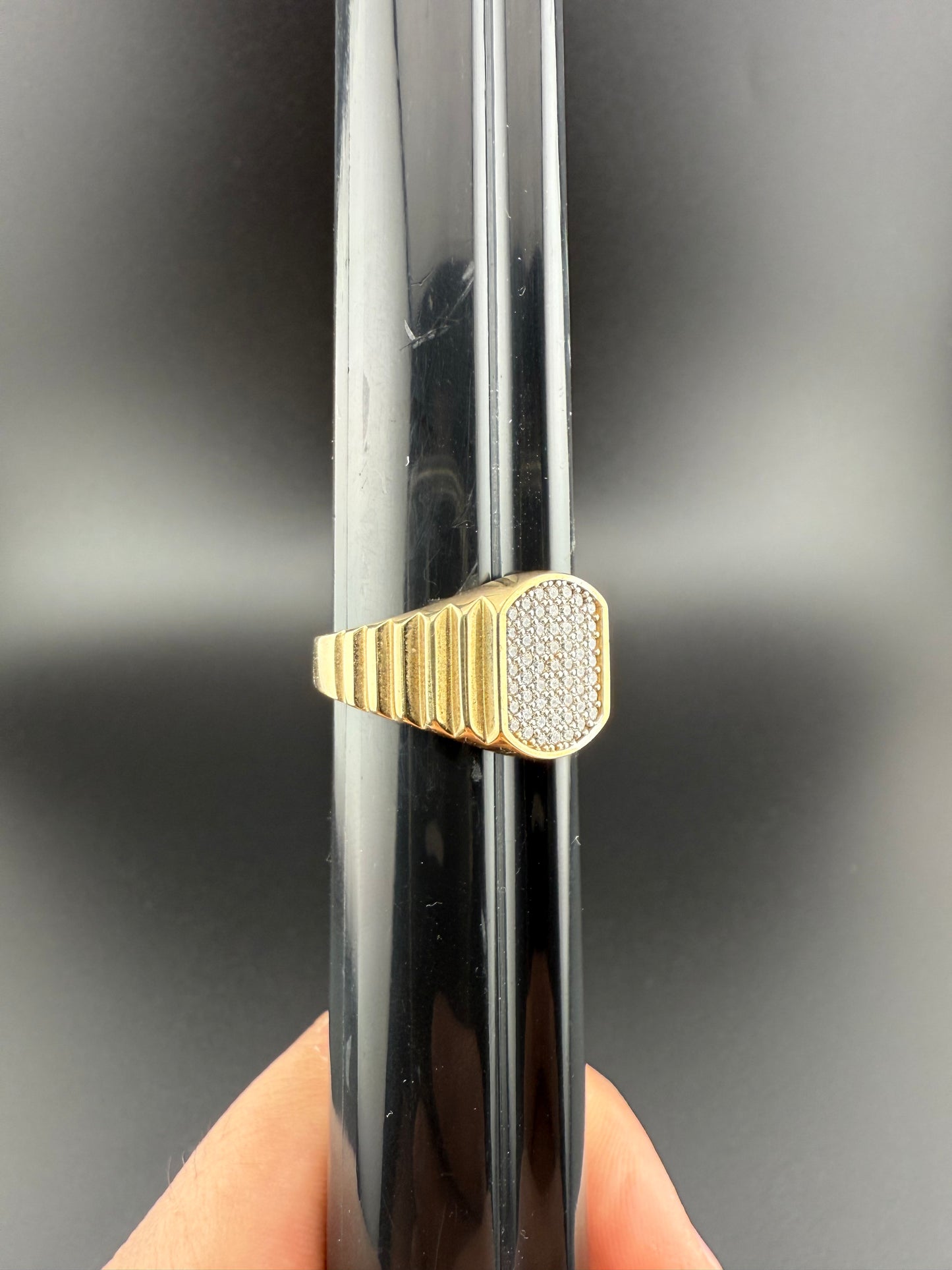 Gold 10k Ring Cz