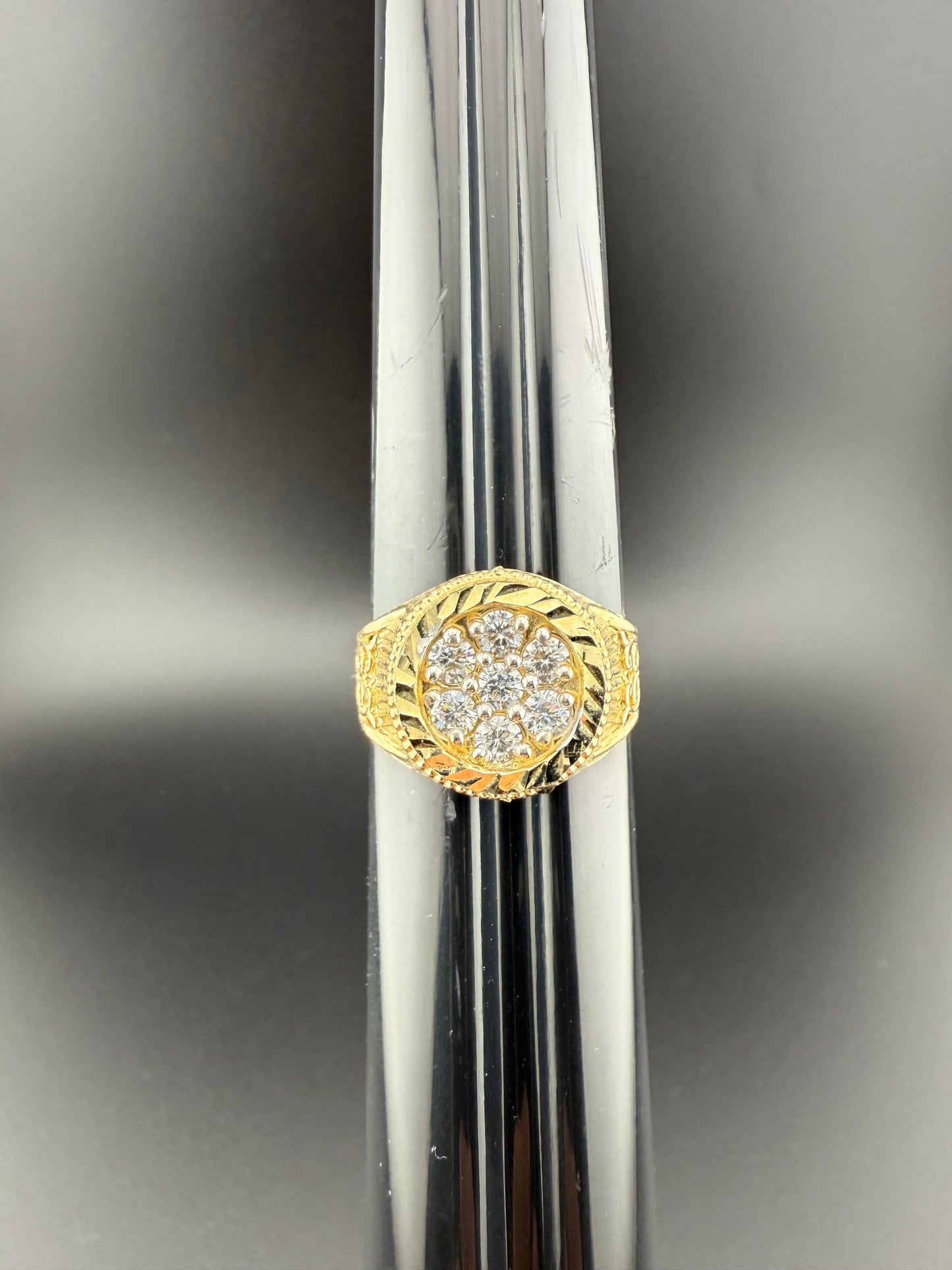 Gold 10k Ring Cz