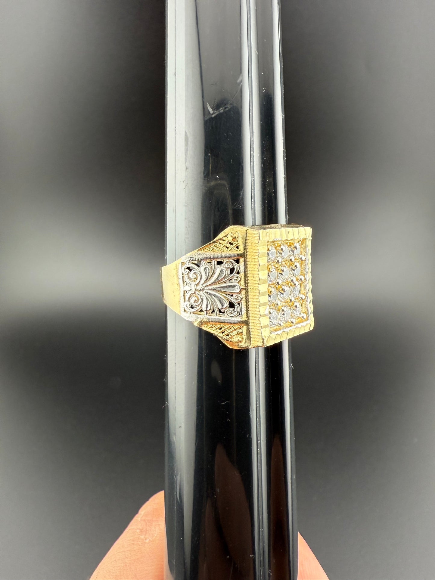 Gold 10k Ring Cz