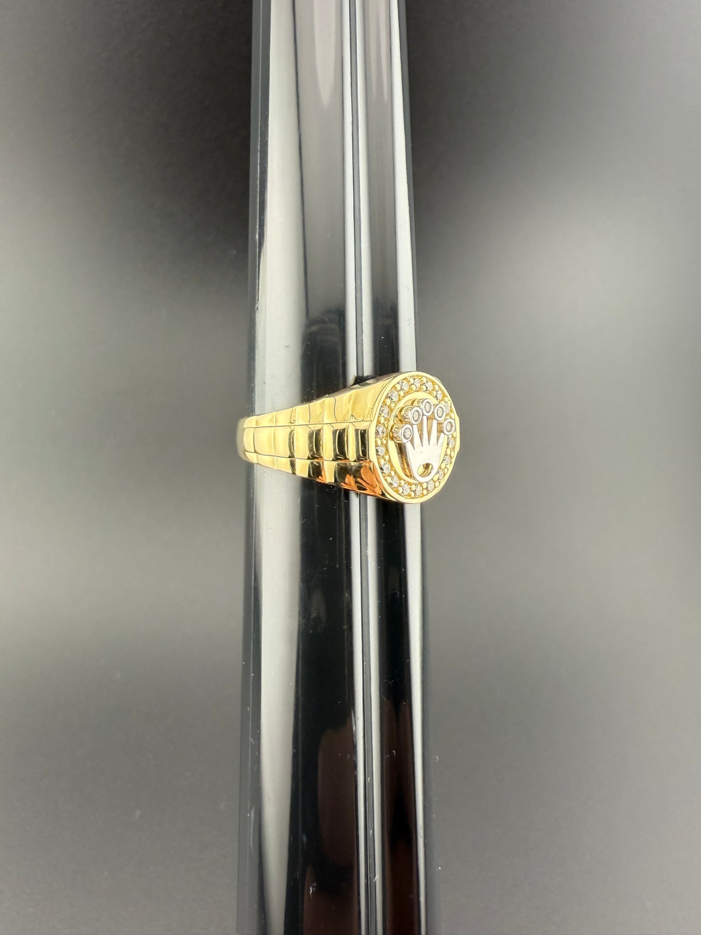 Gold 10k Fancy Mens Ring