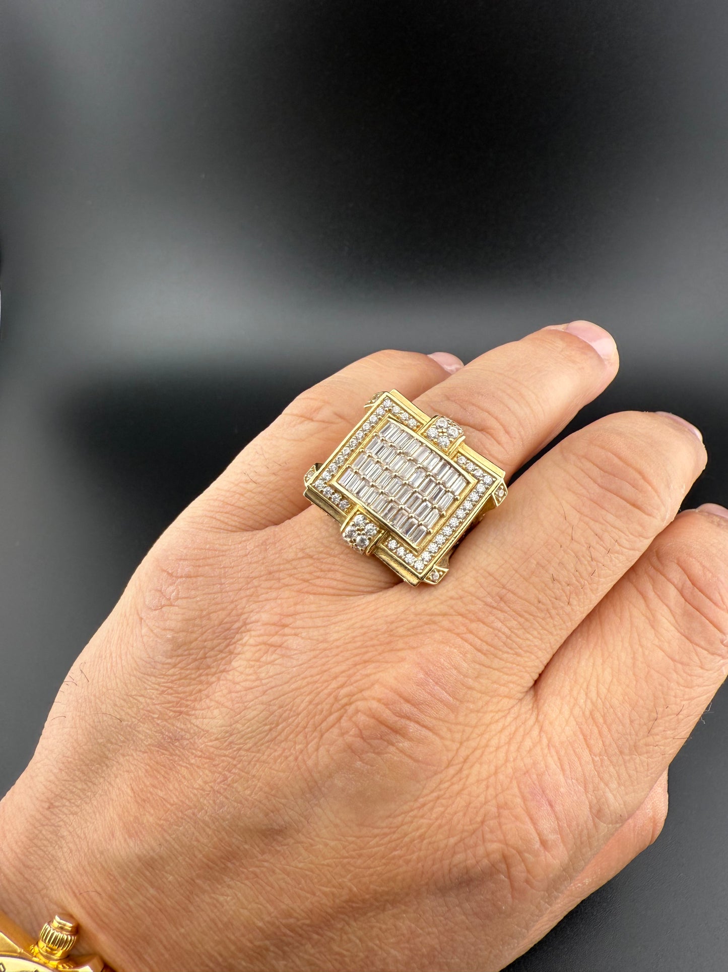 Gold 10k Ring Cz