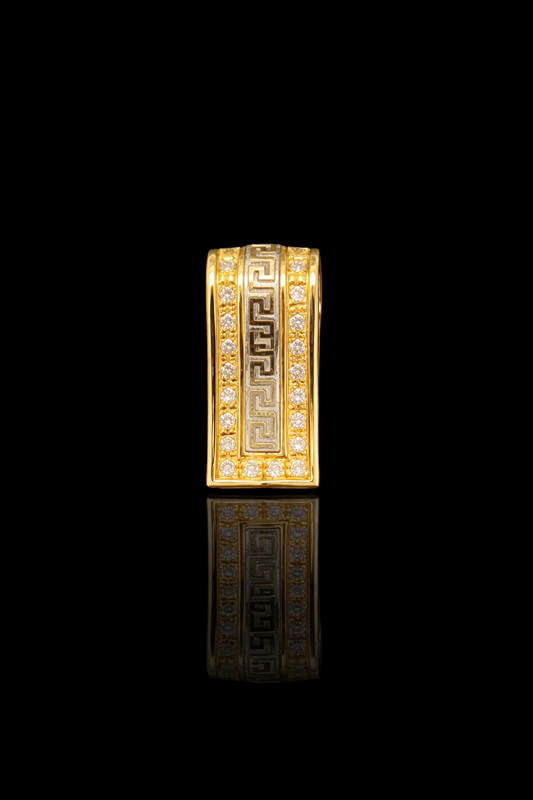 Gold 14k Versace pendant