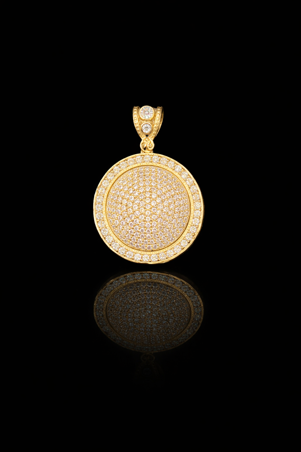 Gold 10k Cz Pendant