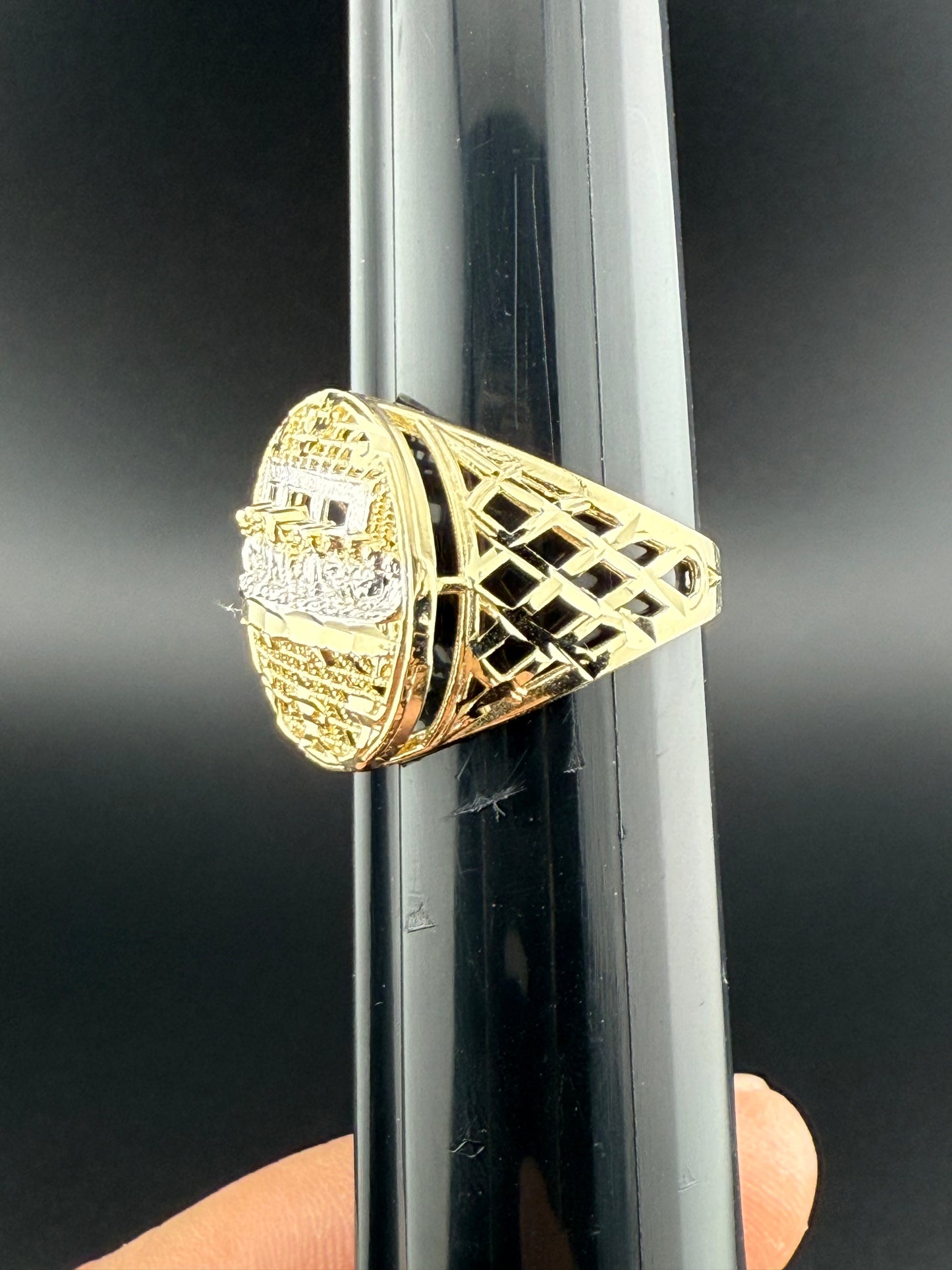Gold 10k Last Supper Ring