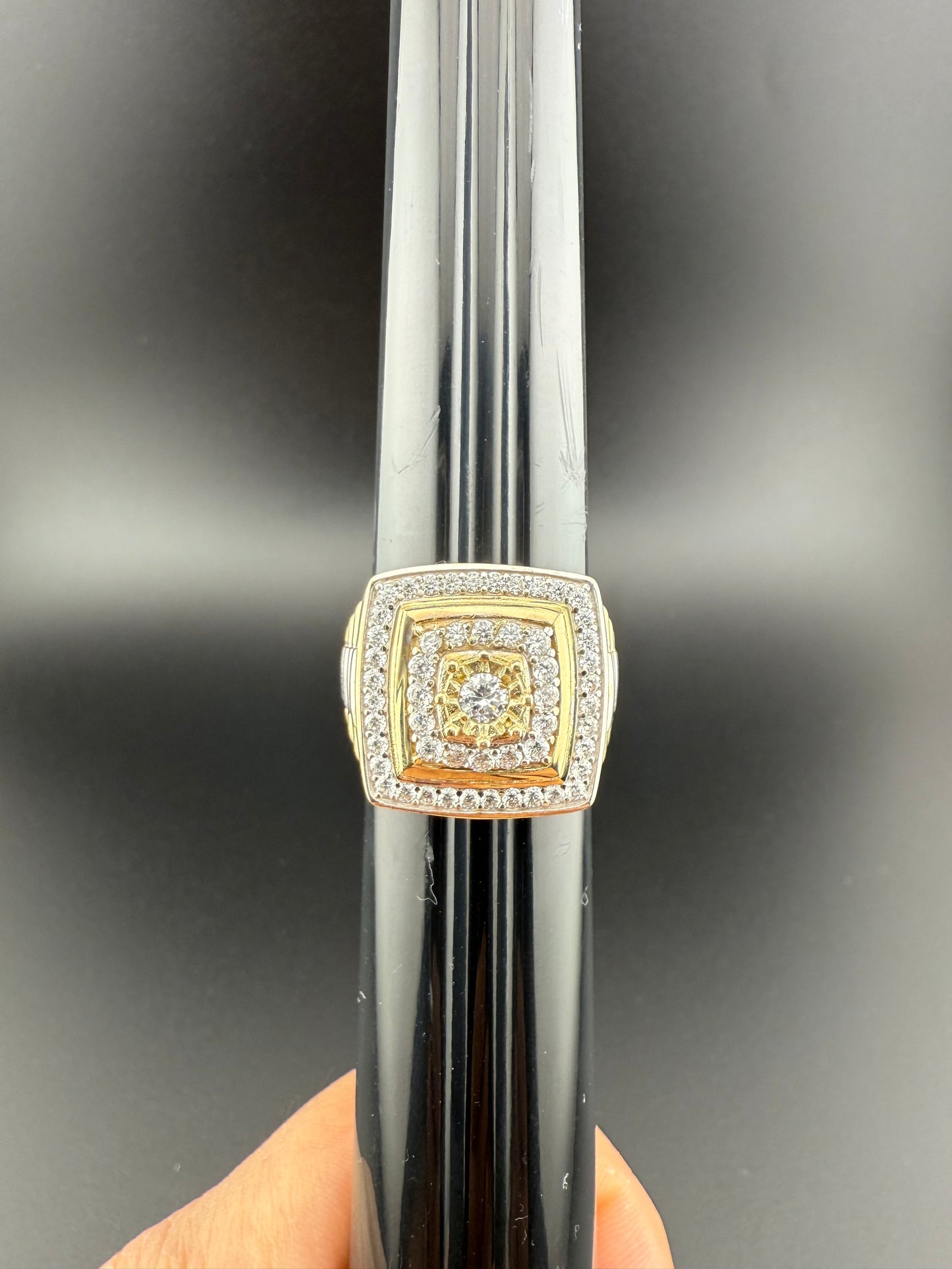 Gold 10k Ring Cz