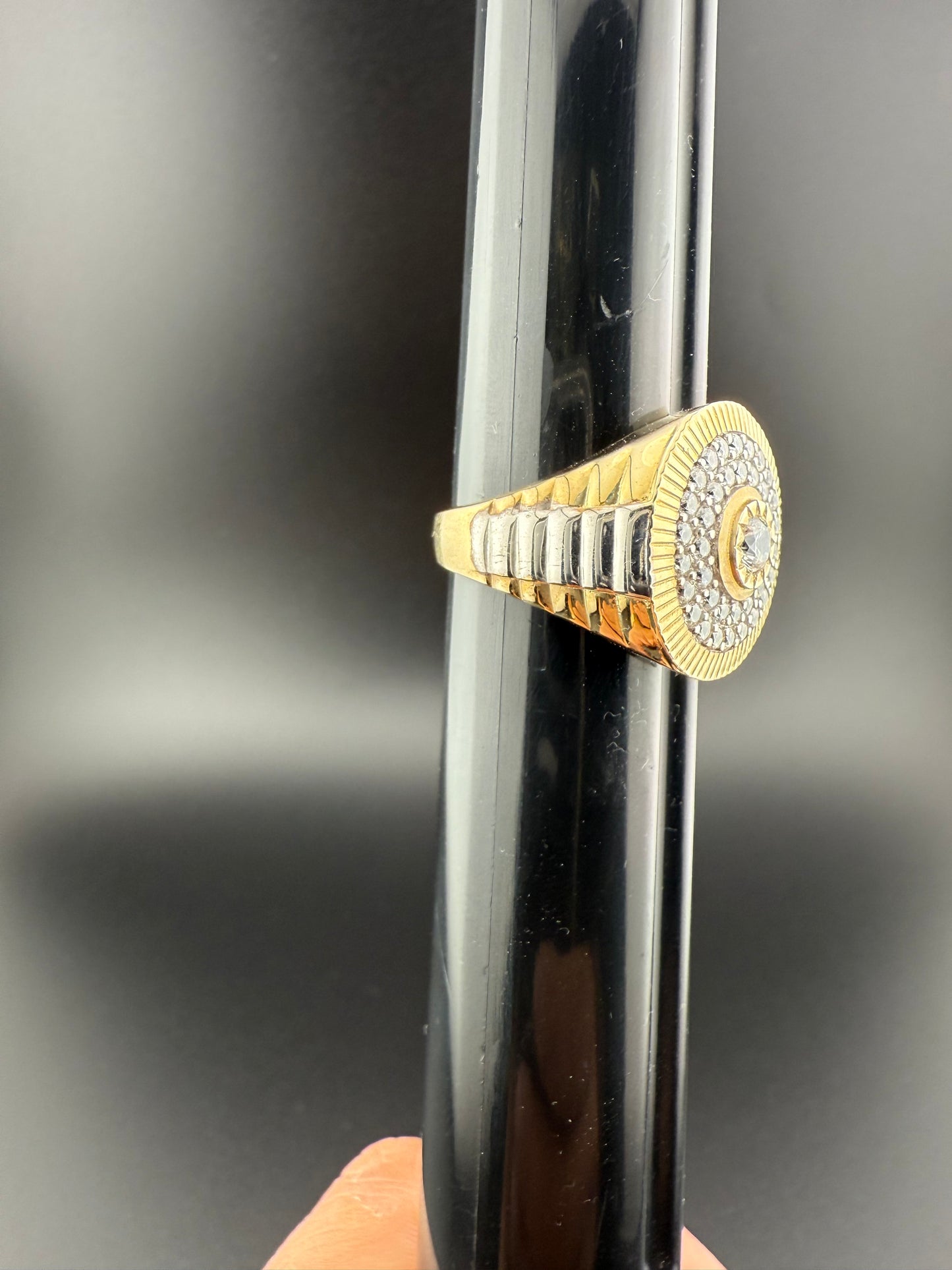 Gold 10k Ring Cz
