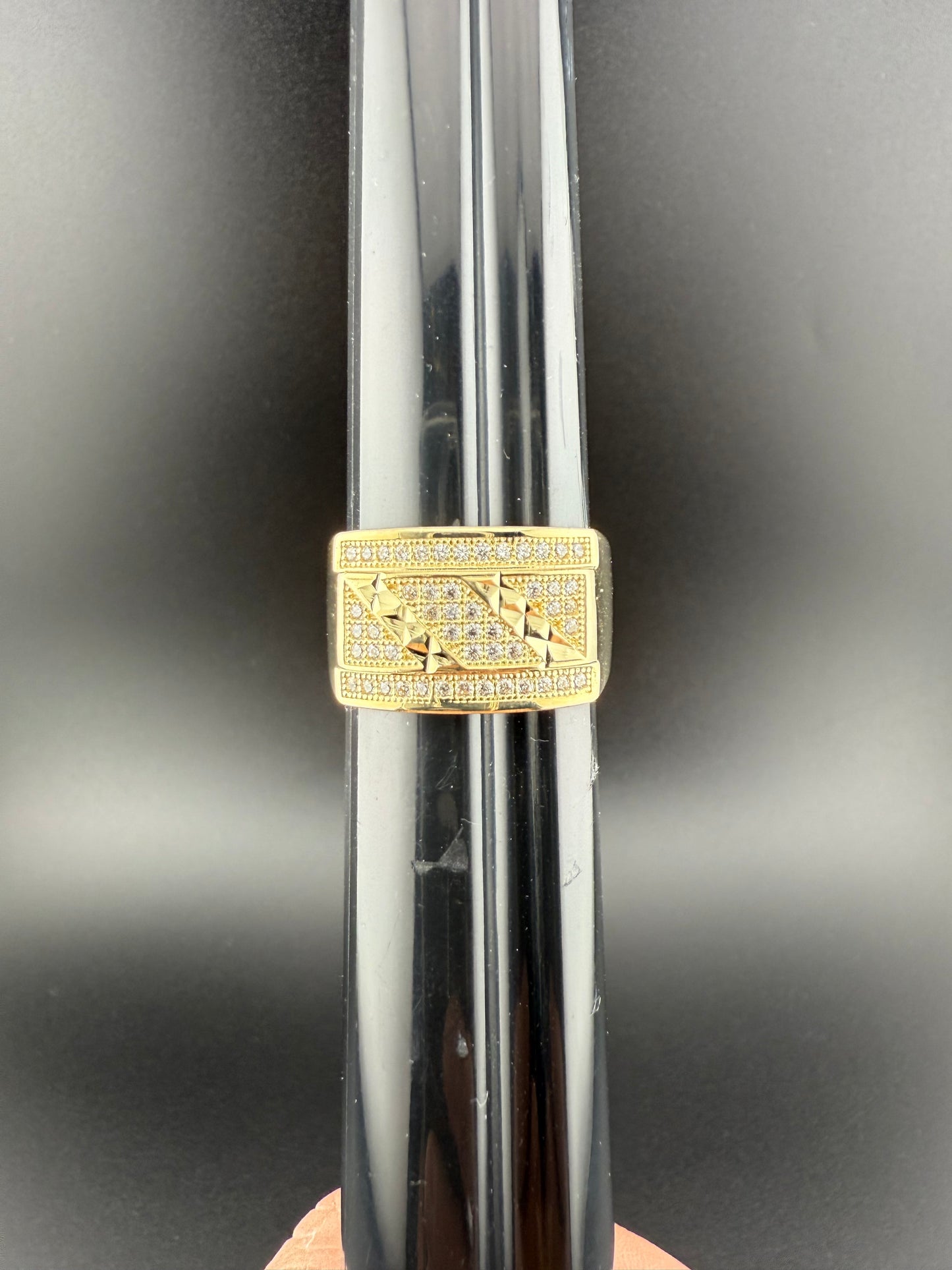 Gold 10k Ring Cz