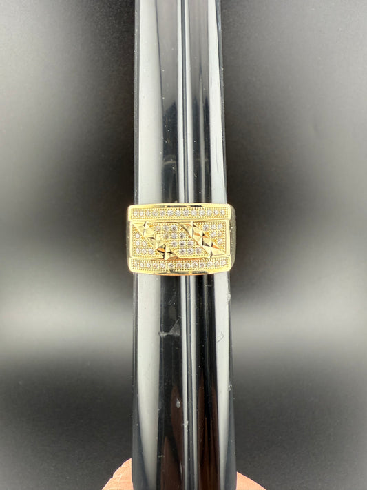 Gold 10k Ring Cz