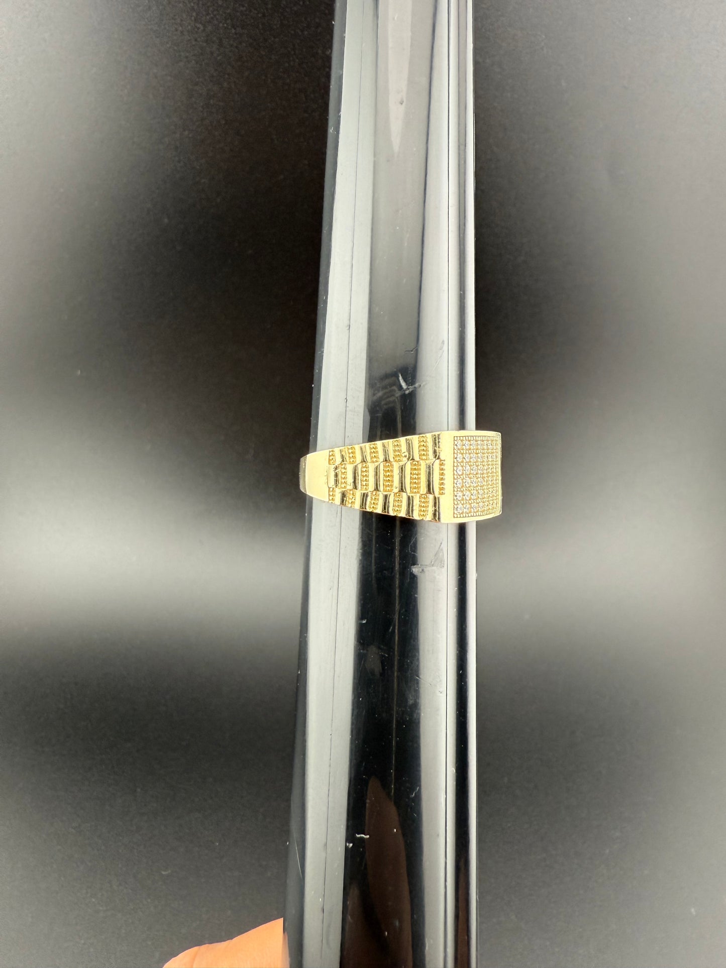 Gold 10k Ring Cz